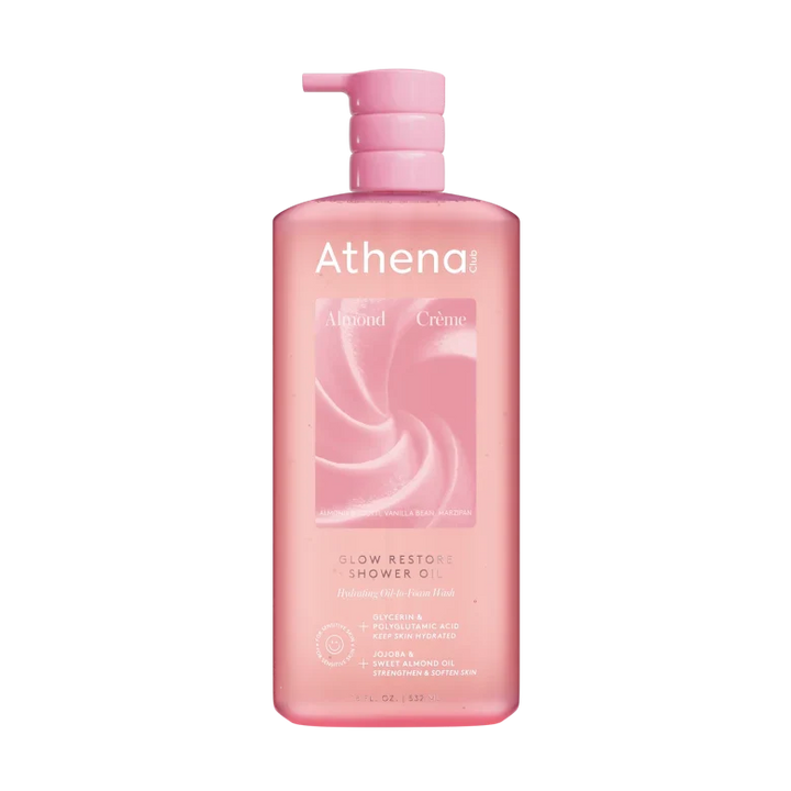 Glow Restore Shower Oil L7 Almond Crème